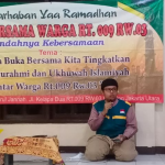 Markaz Dakwah Wahdah Sawangan Depok, Bagikan Sembako sambil Buka Puasa Bersama