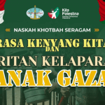 Khutbah Jumat : Rasa Kenyang Kita dan Jeritan Kelaparan Anak Gaza