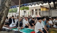 Shalat Idul Adha dan Penyembelihan hewan Qurban di Masjid Al Itisham Budi Agung
