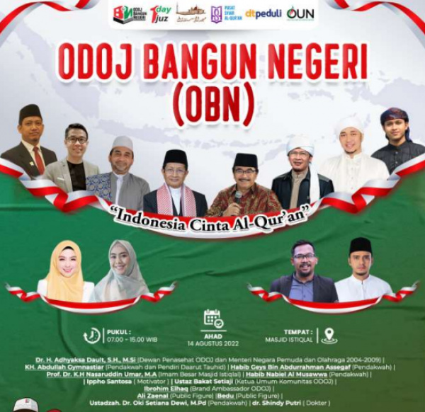 Komunitas One Day One Juz (ODOJ) Menggelar Acara Tilawah Akbar