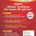 KAJIAN SPESIAL "Selalu Terdepan Bersama Al-Quran"