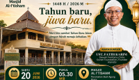 (Info)  Ust Fatih Karim Pengisi Materi Kuliah Sabtu Subuh Masjid Al Itishom