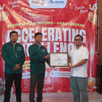 Hara Chicken Gandeng Laznas BMH Yogyakarta Salurkan Bantuan Korban Bencana Sumatra