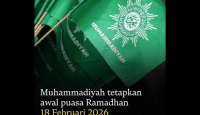 Kalender Hijriyah Global Tunggal,   Muhammadiyah Tetapkan 1 Ramadhan 1447 H Rabu 18 Februari  2026