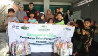 Momen Muharam, BMH Yogyakarta Salurkan Paket Perlengkapan Sekolah untuk Anak Yatim