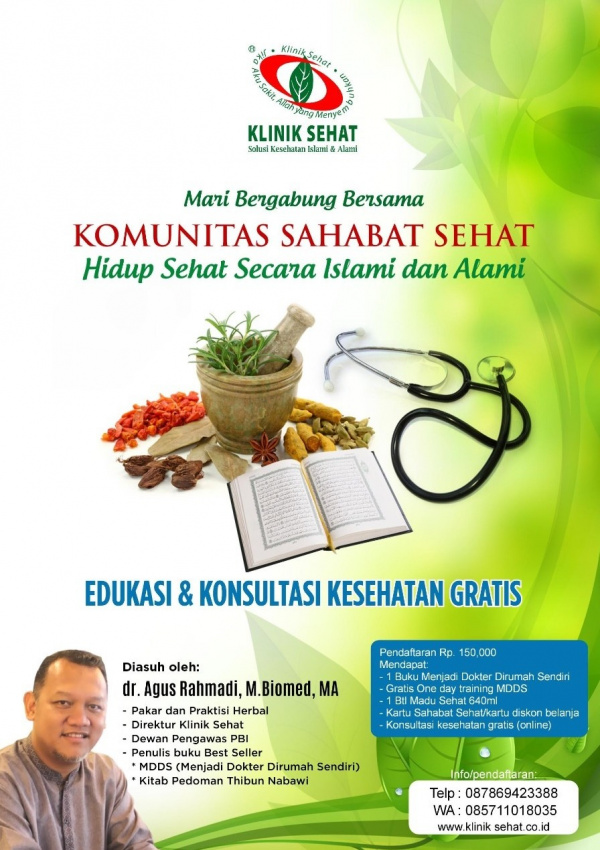 Klinik Sehat Luncurkan Komunitas Sahabat Sehat, Yuk Daftar !