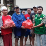 Tertunaikan Peduli Banjir Jakarta di 3 Lokasi untuk 150 orang