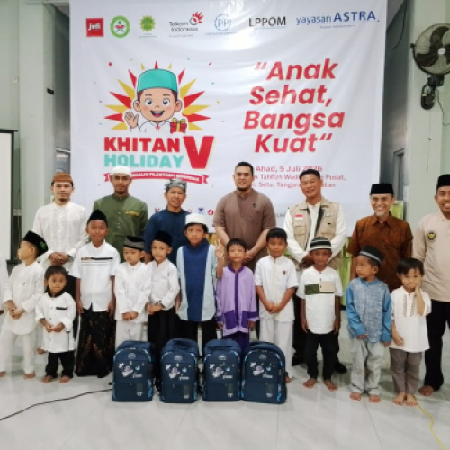 Khitan Holiday Jufi Tebar Manfaat pada Libur Sekolah