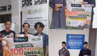 BPRS Amanah Ummah dan Ummat TV Peduli Sapa Pesantren di Bogor, Bagikan 300 Butir Telur