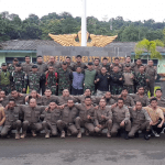 Garuda Lakukan Pelatihan  Bela Negara di Bawah Binaan Dan Denma Kostrad TNI AD Kariango