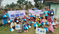 ARM HA-IPB Salurkan Bantuan Tahap 2, Sasar Desa Golo Ngawan, Manggarai Timur