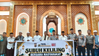 Subuh Berjamaah Bersama Warga, Kapolda Gorontalo Pererat Silaturahmi