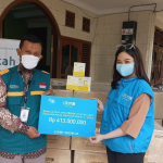 Atomy Indonesia Serahkan Ribuan Box Vitamin ke WIZ  Untuk di Salurkan