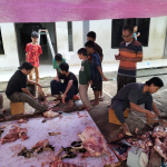 Santri Pondok Tahfidz Wahdah Islamiyah  Cibinong Ikut Berqurban Sapi