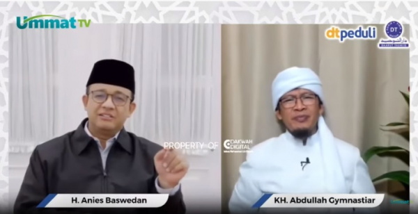 (VIDEO) Pak Anies dan Aa Gym : Dipuji Tidak Terbang di Caci Tidak Tumbang