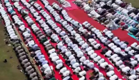 Shalat Istisqa Digelar di Alun-Alun Kabupaten Bogor, Tak Lama Kemudian Hujan Turun Deras
