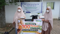 (Ummat TV Peduli) Gerakan 100 Pesantren, dan 10.000 Butir Telur OMEGA: Mari Hadirkan Gizi Terbaik untuk Para Santri