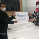 Sekolah Wahdah Cibinong Terima Bantuan Dana dari PT Angkasa Pura 1 Jakarta