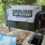 Alirkan Kebahagiaan, BMH Yogyakarta Salurkan Air Bersih Kepada Warga Terdampak Kekeringan Gunungkidul
