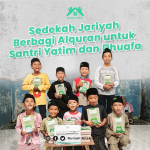 Ambil Kesempatan Sedekah Jariyah Dengan Berbagi Alquran, Yuk!