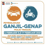 Penerapan Ganjil Genap Kota Bogor