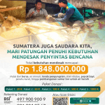 Sumatra Juga Saudara Kita, Mari Patungan Penuhi Kebutuhan Mendesak Penyintas Bencana