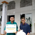 WIZ Bogor Perkuat Peran Sosial, Salurkan Sembako untuk Jamaah Iktikaf Masjid Azura Kemang