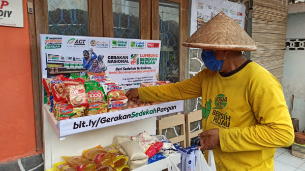 ACT Bantu Warga Jogja Melalui Gerakan Lumbung Sedekah Pangan