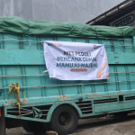 Majelis Telkomsel Taqwa (MTT) Gunakan Truk Bawa Bantuan Logistik Buat Warga di Sulbar