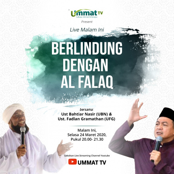 (LIVE)  Malam Muhasabah dan Munajat :  Berlindung Dengan Al Falaq