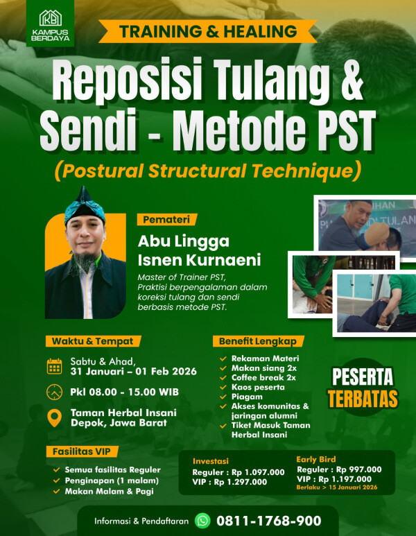 (Info) Training dan Healing : Reposisi Tulang dan Sendi