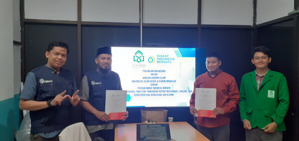 Onewakaf Gandeng Jurusan Ekonomi Islam UIN Alauddin untuk Program Magang"