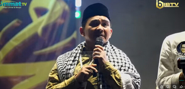 Di Hadapan Peserta Reuni 212,  Ust Oke Serukan Dukungan Indonesia untuk Palestina