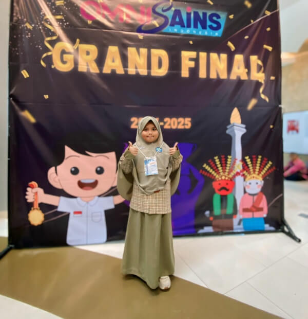 Syauqina El Shanum Gani Ukir Prestasi, Melaju ke Grand Final Olimpiade Sains Nasional 2025