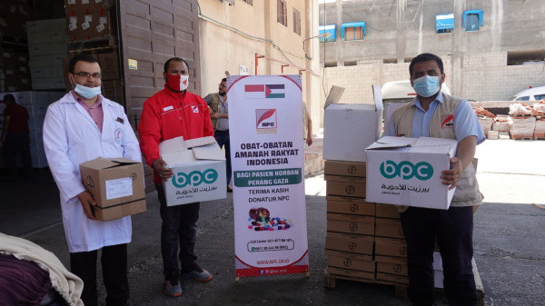 NPC Siap Distribusi Obat-obatan, Disaat Pecah Perang Di Ghaza