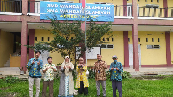 Pesan Mendalam Pengurus Baznas Pusat, Saat Kunjungan ke Sekolah Wahdah Cibinong Bogor
