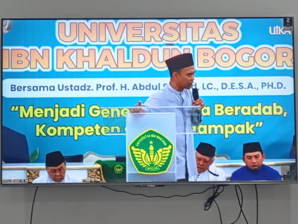 Pesan UAS Bagi Mahasiswa UIKA Bogor: Harus Tangguh Hadapi Fitnah Zaman
