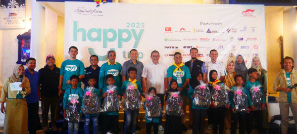 Hadirkan Kebahagiaan di Akhir Tahun, Yayasan Amaliah Astra Ajak 1.040 Pelajar Berwisata