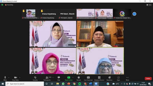 Salimah Gelar Webinar Hukum Pernikahan Beda Agama