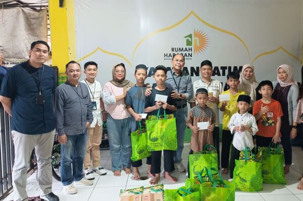 BRI Cabang Cikarang Berbagi Kebahagiaan Ramadan di Panti Asuhan