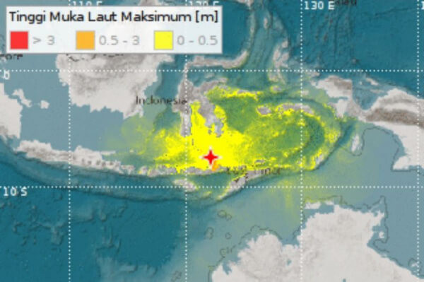Gempa M7,4 Guncang NTT, BNPB Pantau Wilayah yang Rasakan Guncangan