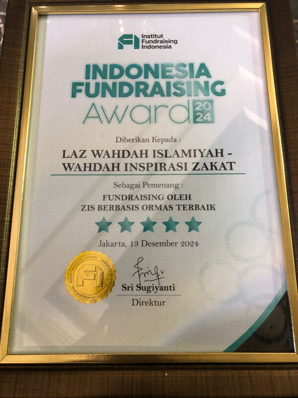 Wahdah Inspirasi Zakat Terima Dua Penghargaan di IFA 2024