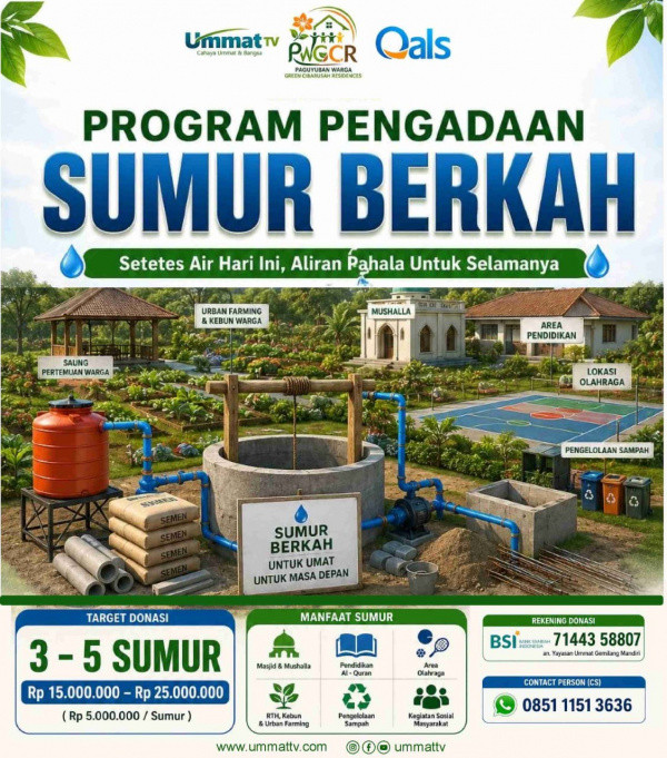 Program Pengadaan Sumur Berkah di Bogor h