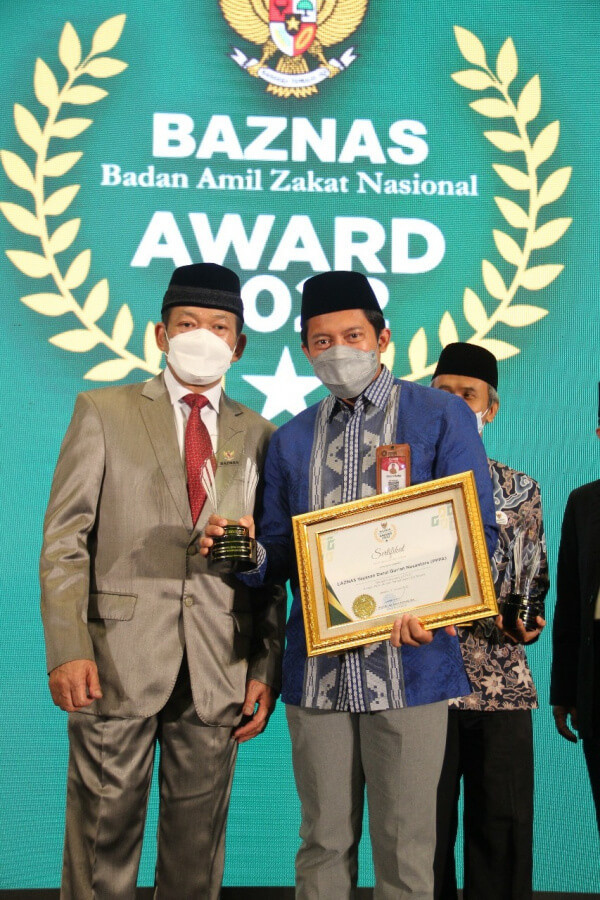 Laznas PPPA Daarul Qu'ran Raih Baznas Award 2022
