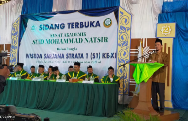 Ketum DPP Hidayatullah Beri Orasi Ilmiah di STID M Natsir