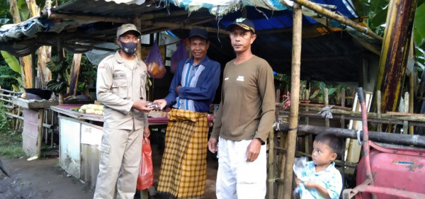 Garda Pembela Ummat dan Bangsa Lakukan Berbagi Sesama