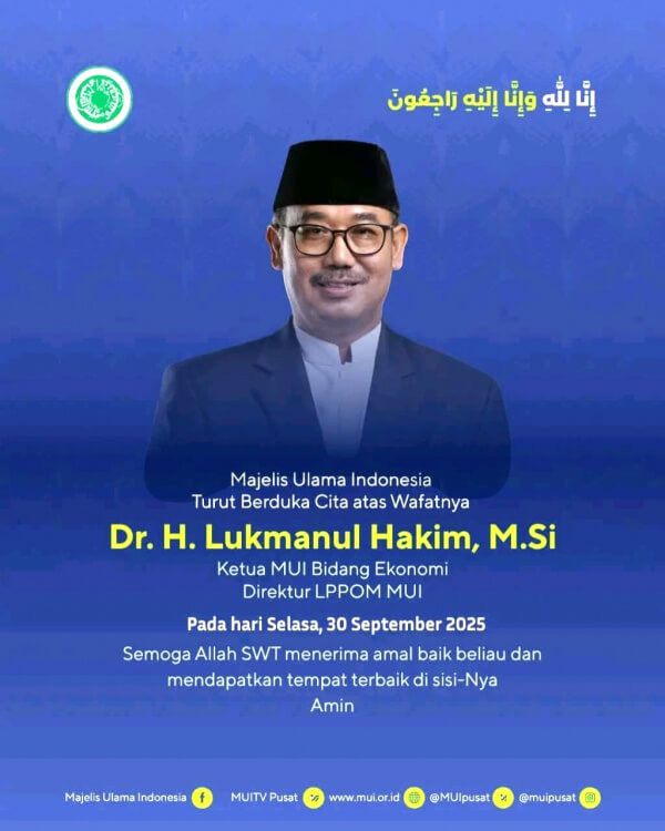 Selamat Jalan Pak Lukmanul Hakim