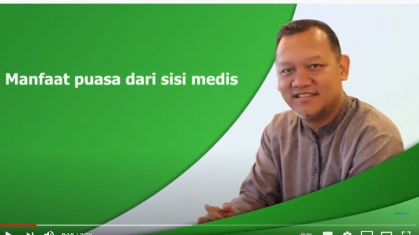 (Video)  dr.Agus Rahmadi : Manfaat Puasa Dari Sisi Medis