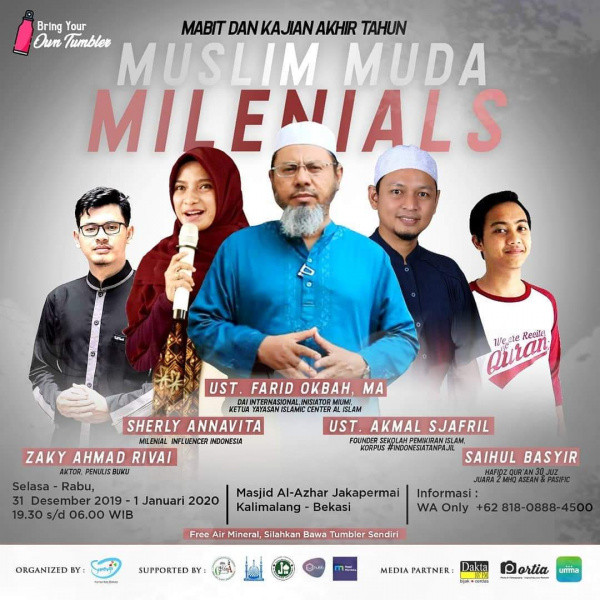 MUSLIM MUDA MILENIALS MENGAJAK MABIT DAN MENGIKUTI KAJIAN AKHIR TAHUN