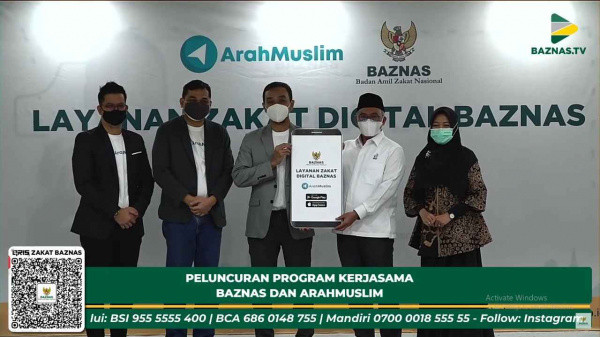 BAZNAS Berikan Layanan Kemudahan Zakat Melalui ArahMuslim